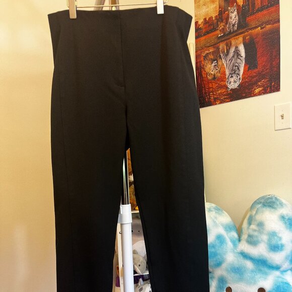 Ann Taylor Pants - Ann Taylor Black Zipper Ankle Dress Pants Size 10
